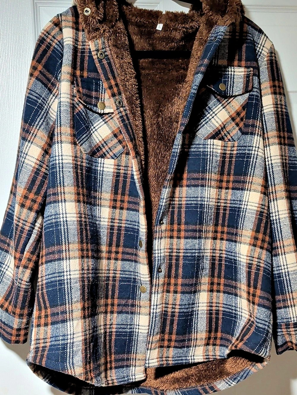 Plaid Hooded Jacket